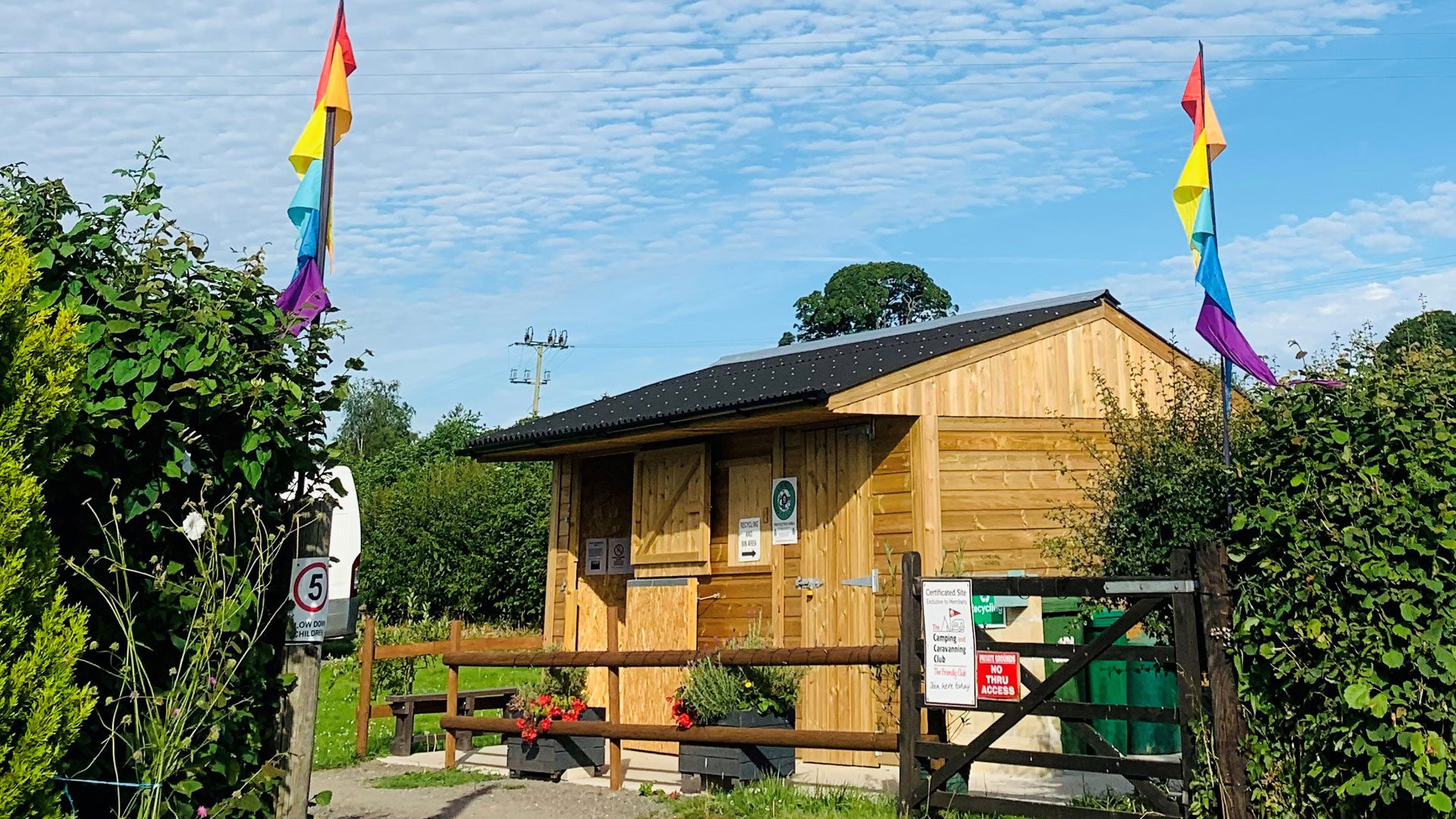 Shepton Mallet Oakhill Camping and Caravanning The Camping and