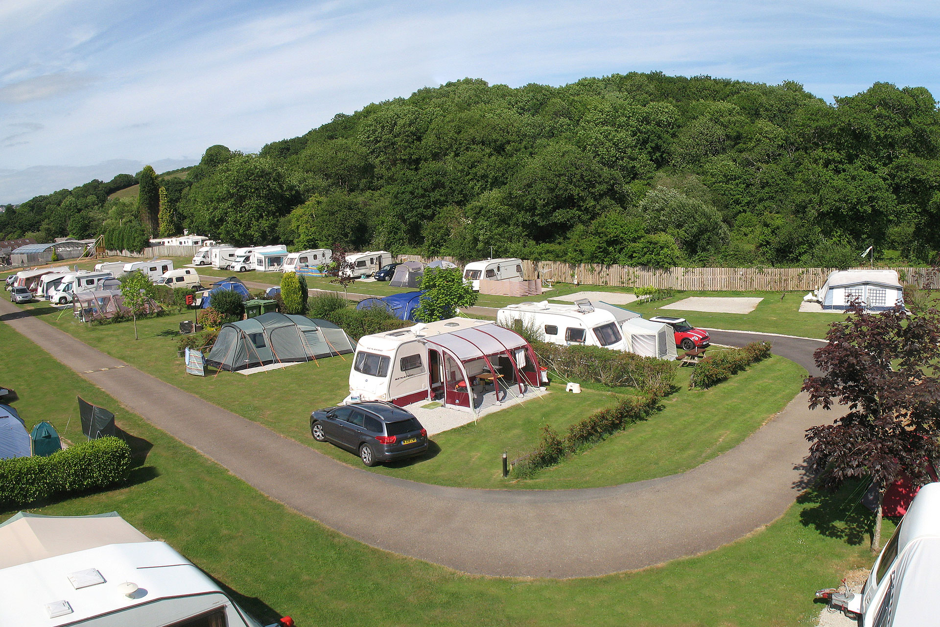St Austell River Valley Holiday Park The Camping and Caravanning Club