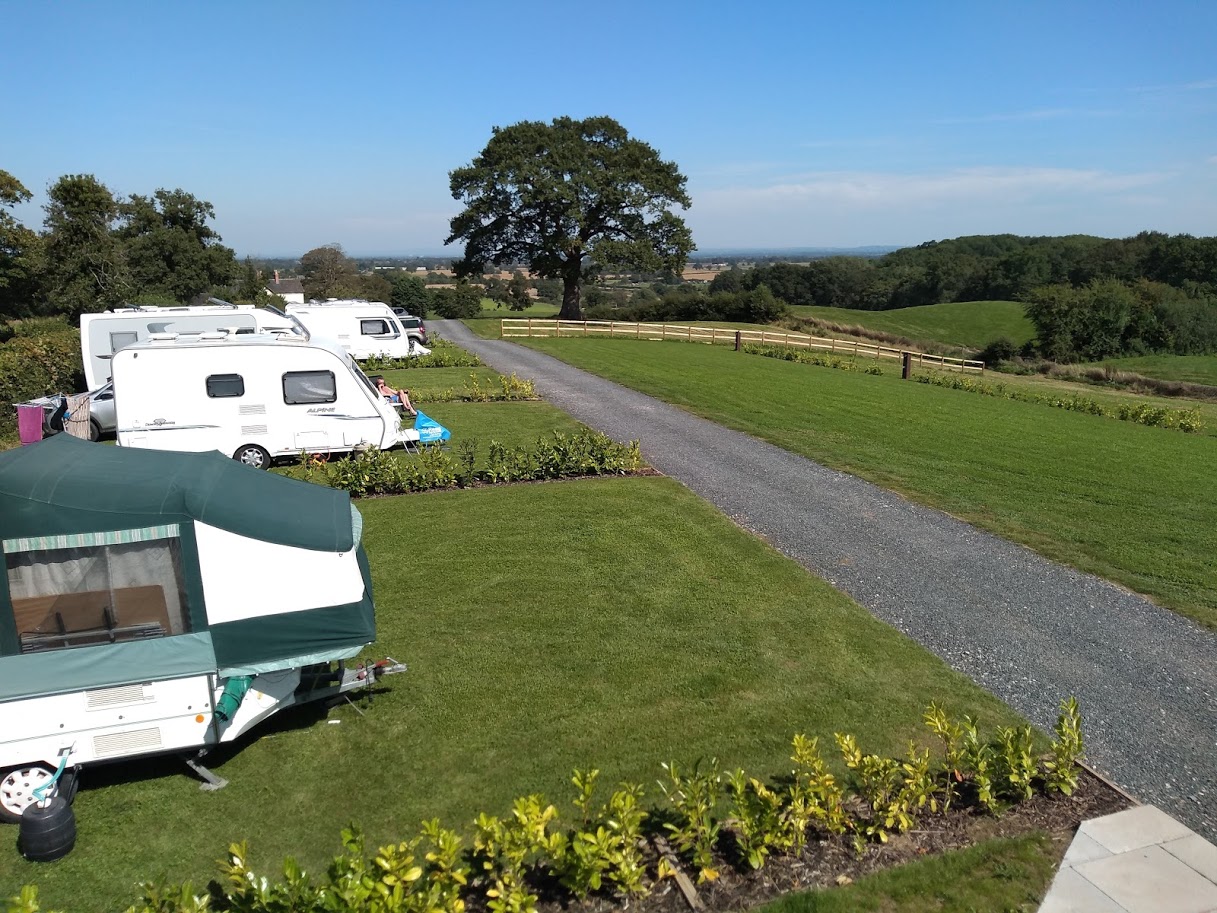 Whitchurch Marbury Camp & Lodge The Camping and Caravanning Club