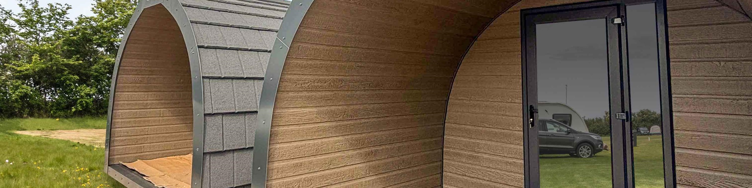 Glamping pods