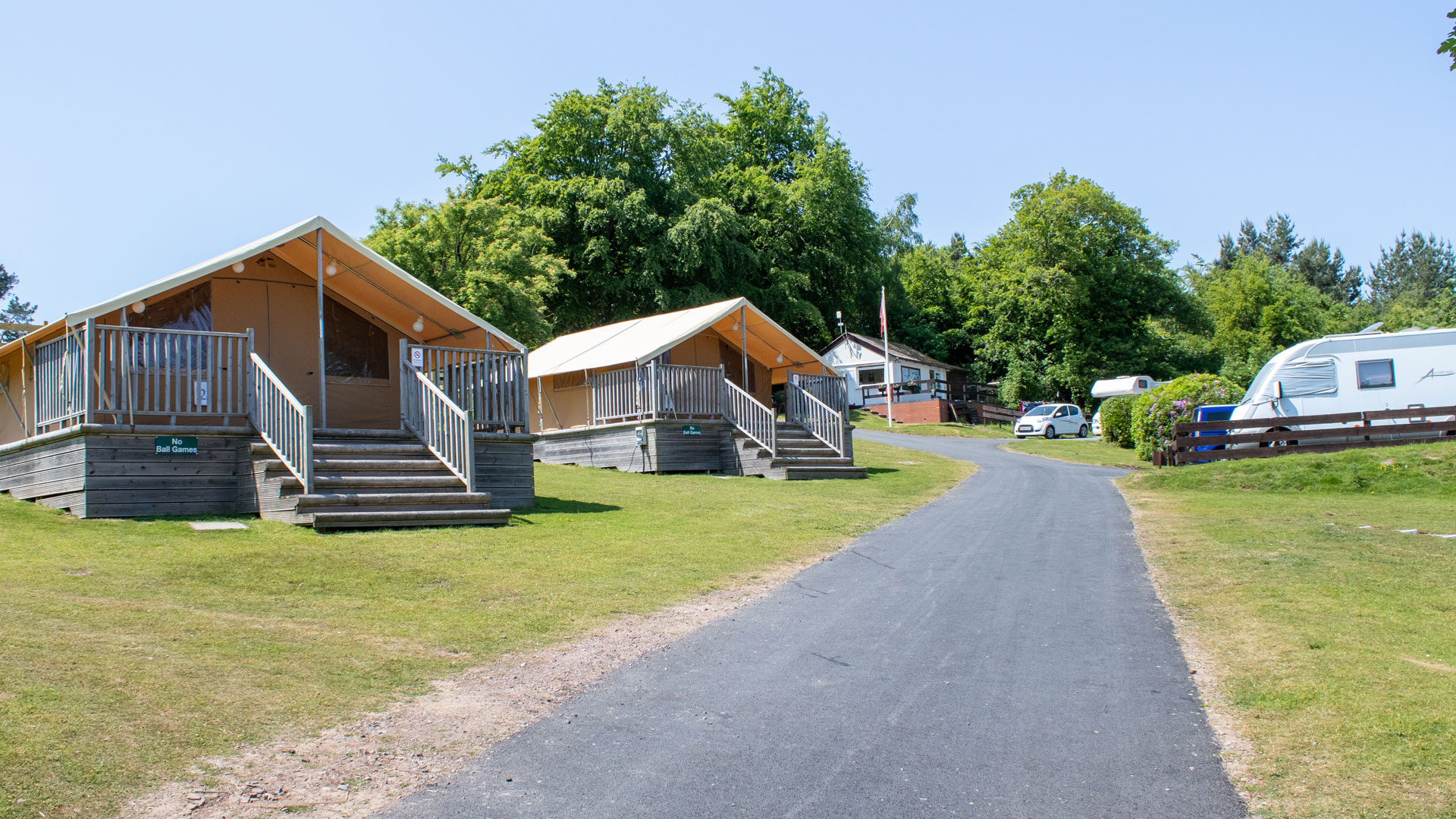 Minehead Ready Camp The Camping and Caravanning Club