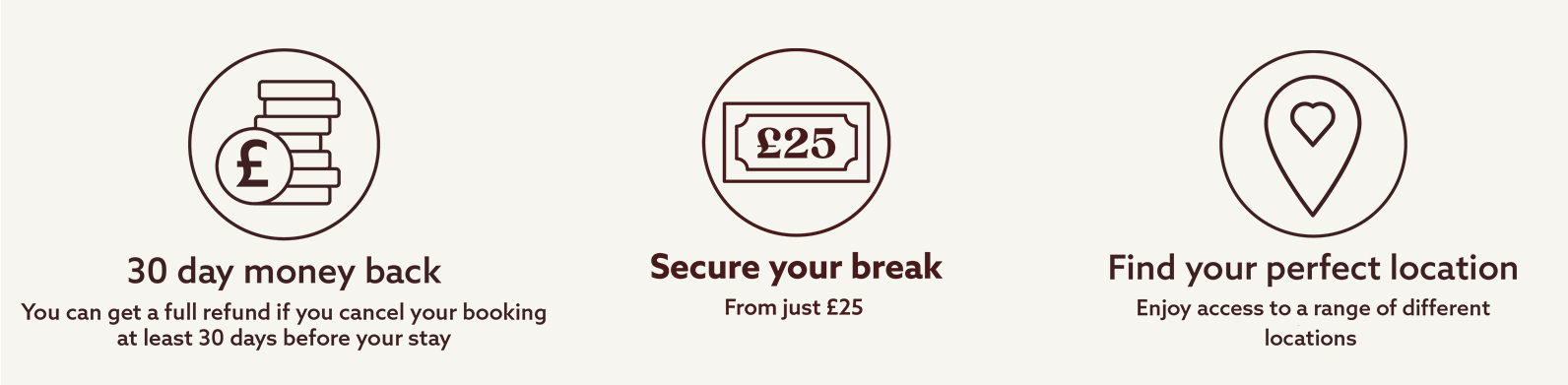 Icons advance bookings