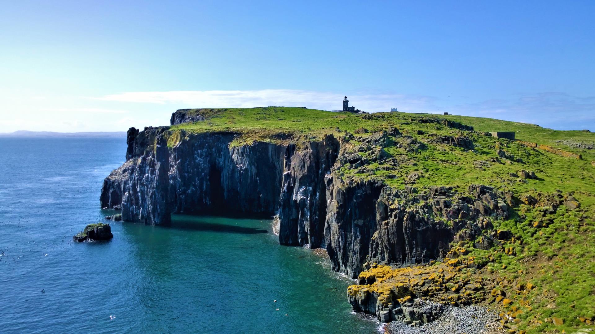 Isle of May view