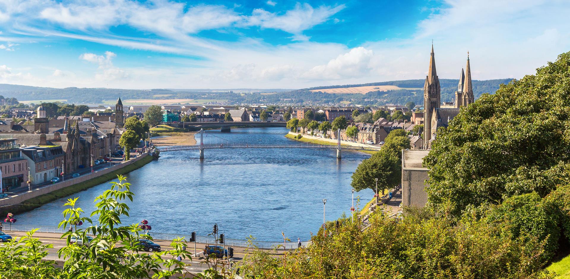 City of Inverness, Scottish Highlands