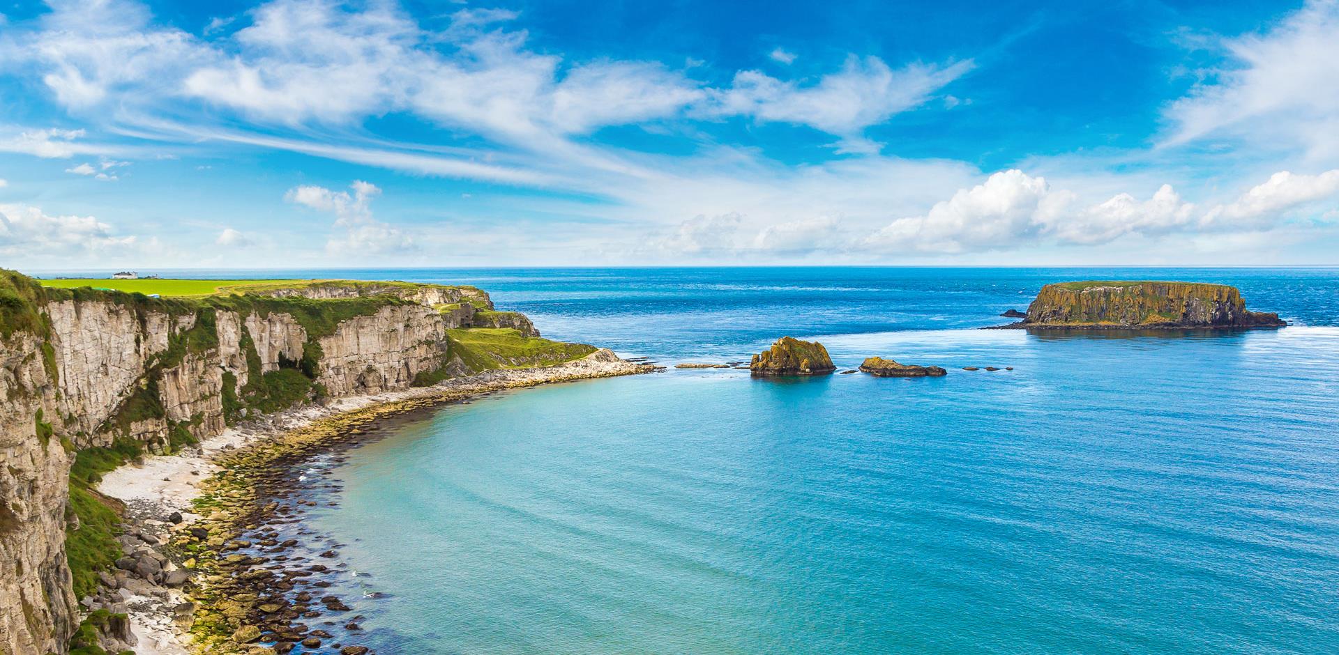 Carrick-a-Rede, Causeway Coast Route in Northern Ireland