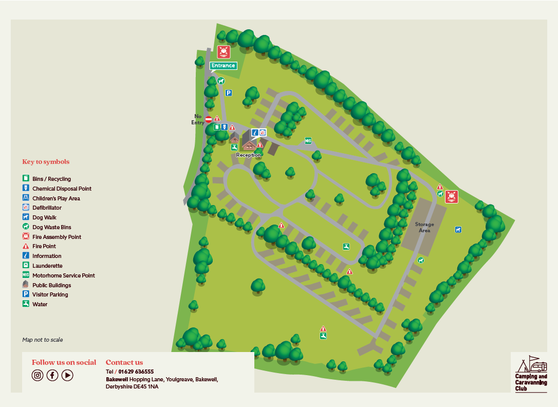 Bakewell Campsite Camping and Caravanning Club Site The Camping and