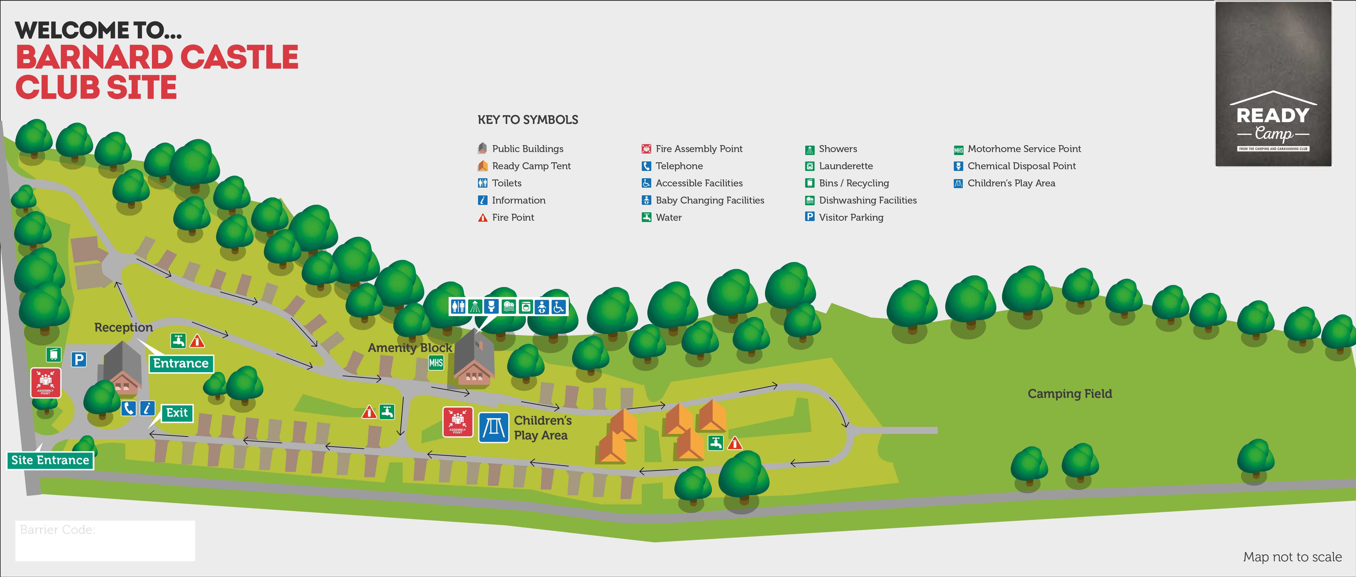Barnard Castle Camping and Caravanning Club Site The Camping and