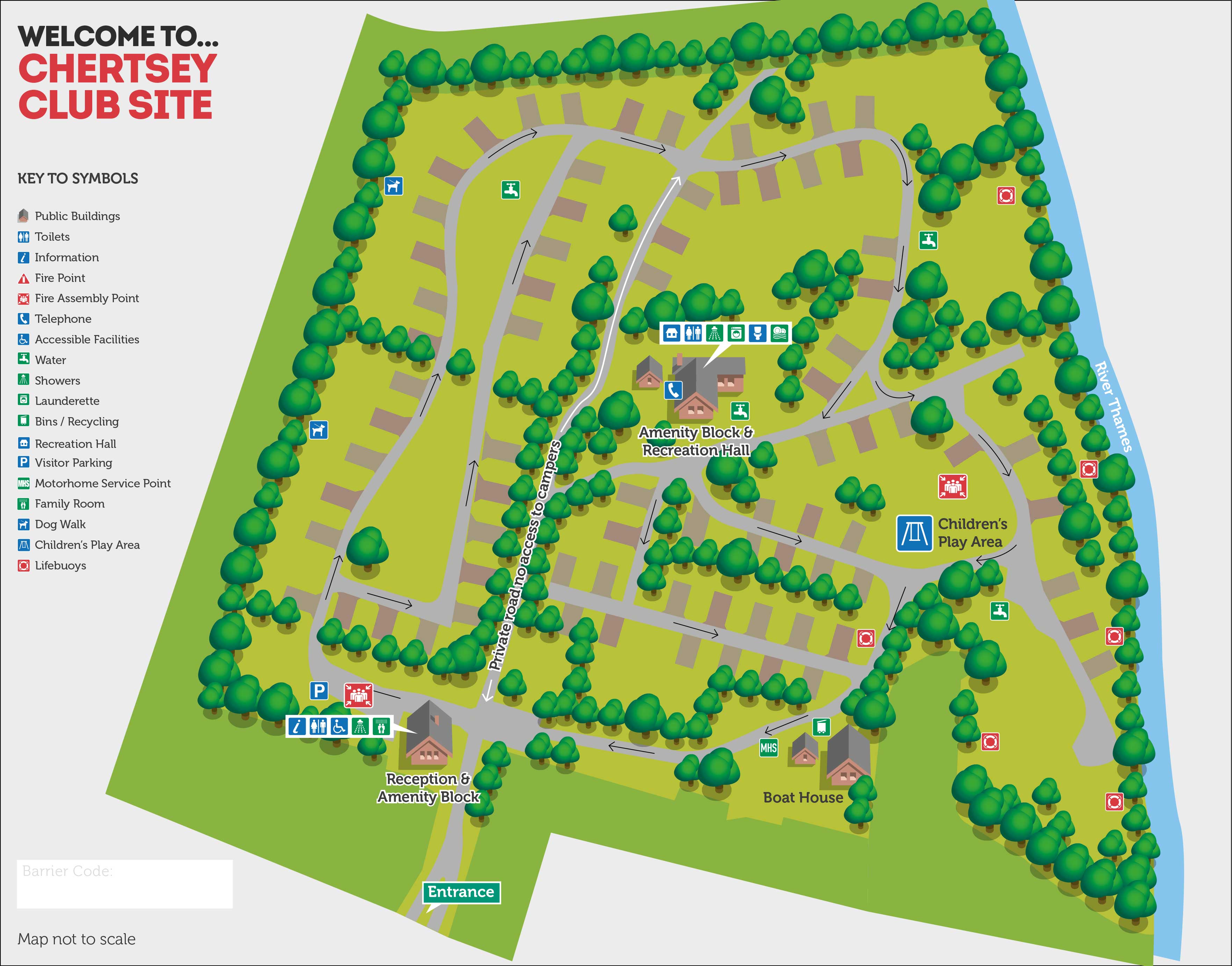 Chertsey Campsite Camping and Caravanning Club Site The Camping and