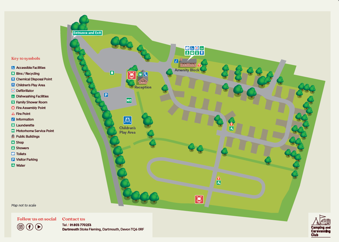 Dartmouth Camping and Caravanning Club Site The Camping and