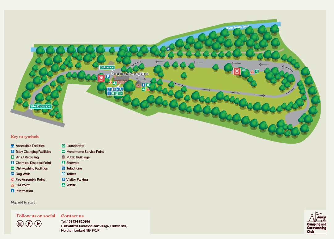 Haltwhistle Camping and Caravanning Club Site The Camping and