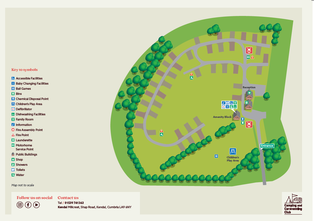 Kendal Camping and Caravanning Club Site The Camping and
