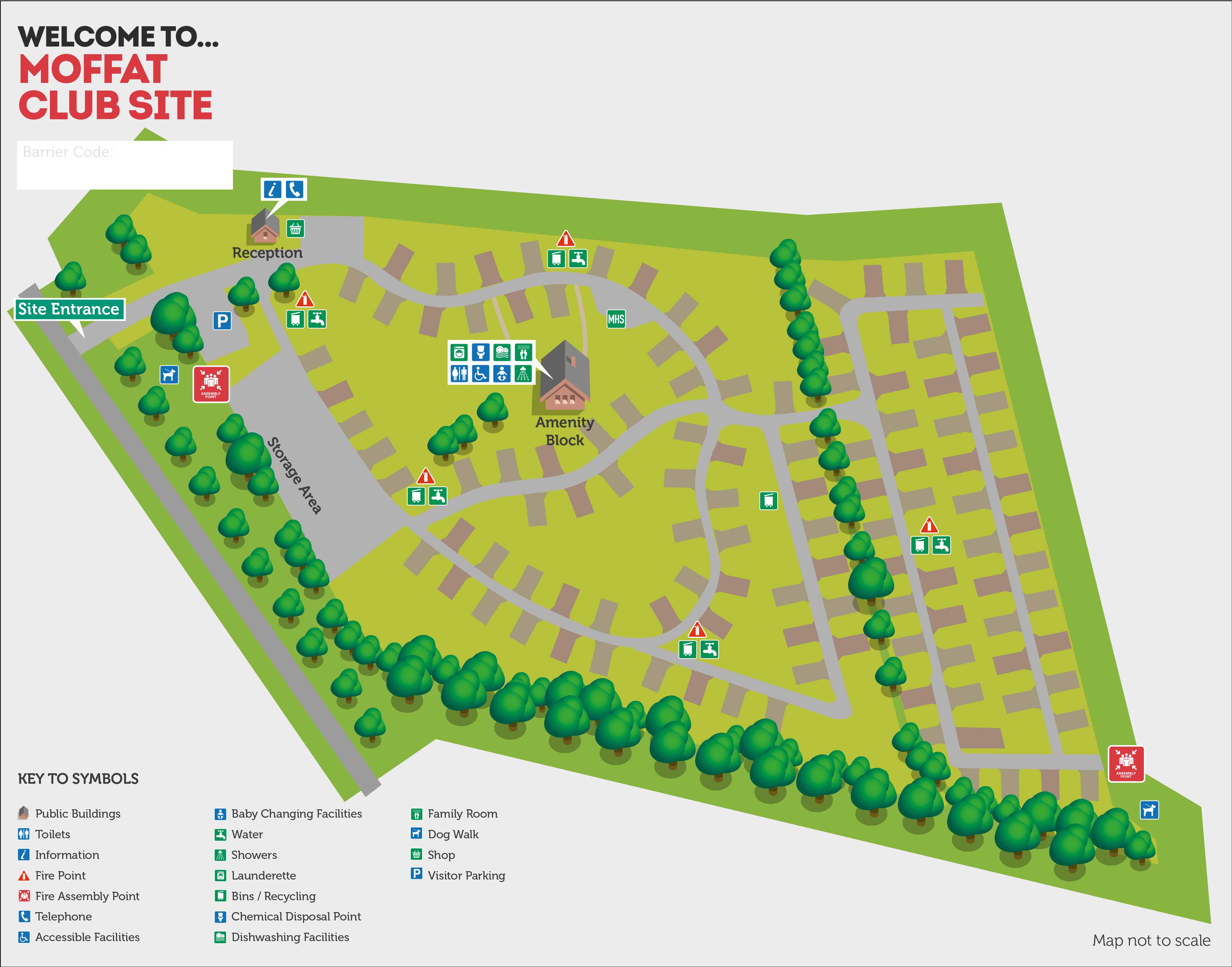 Moffat Camping and Caravanning Club Site The Camping and