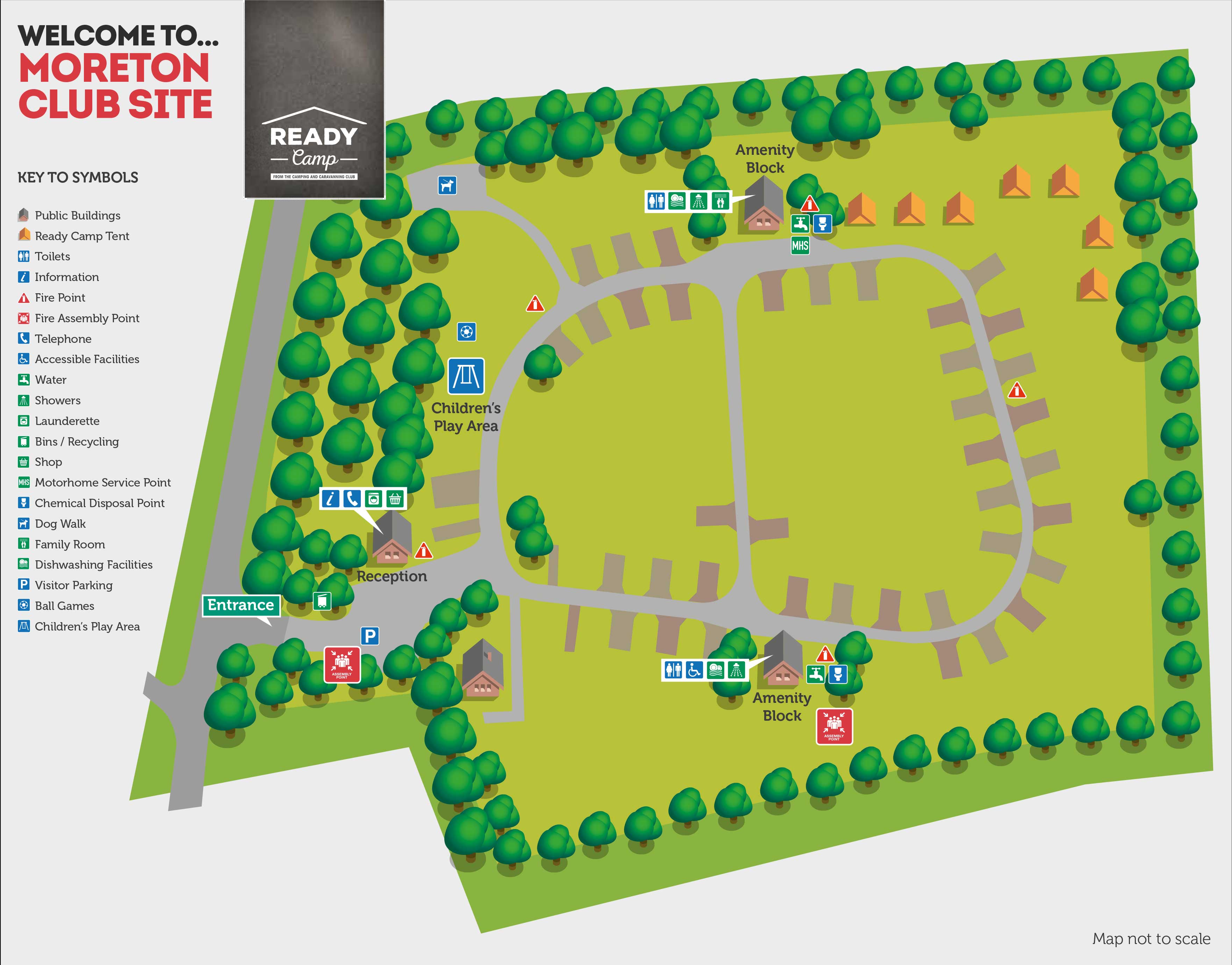 Moreton Camping and Caravanning Club Site The Camping and