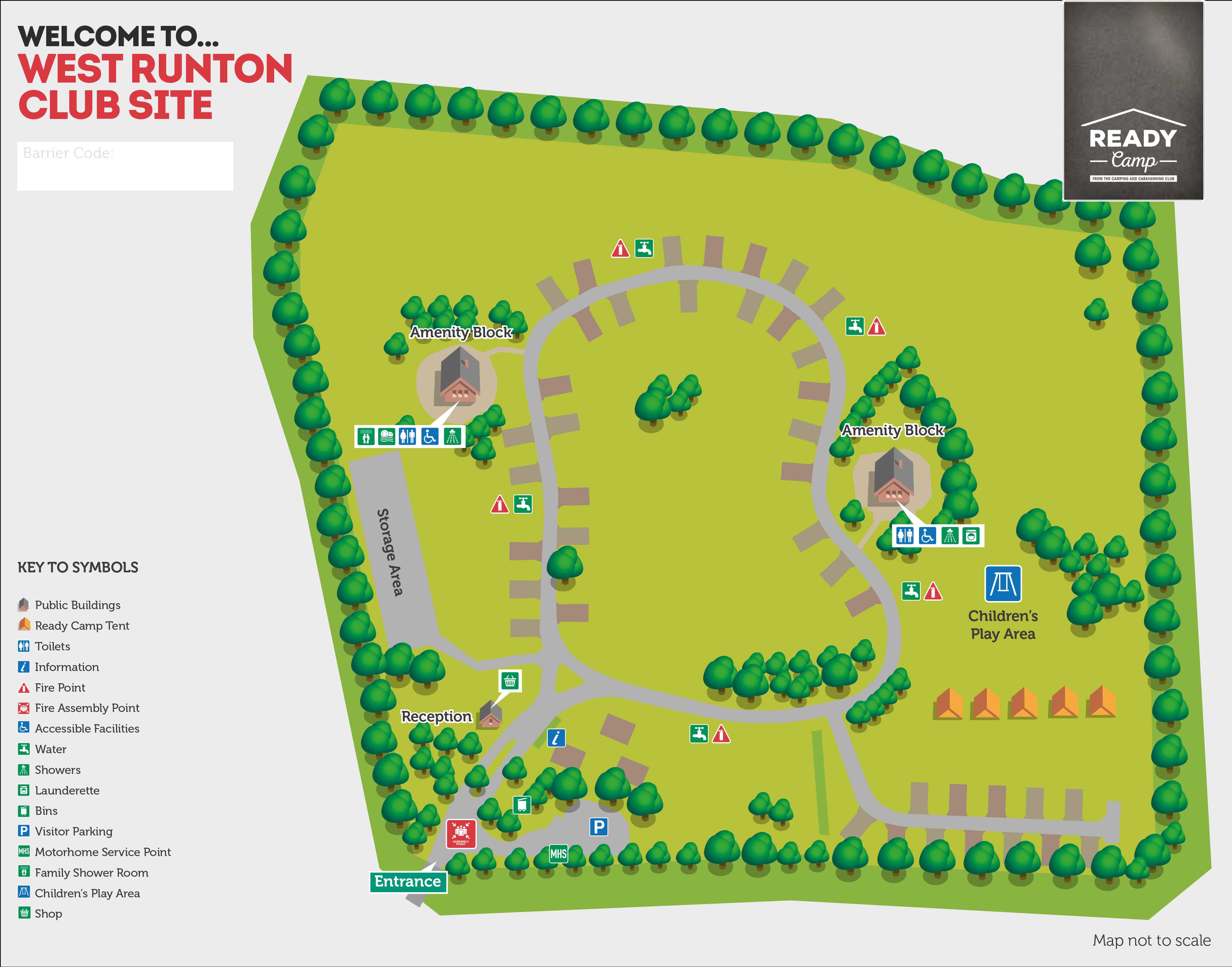 West Runton Camping and Caravanning Club Site The Camping and