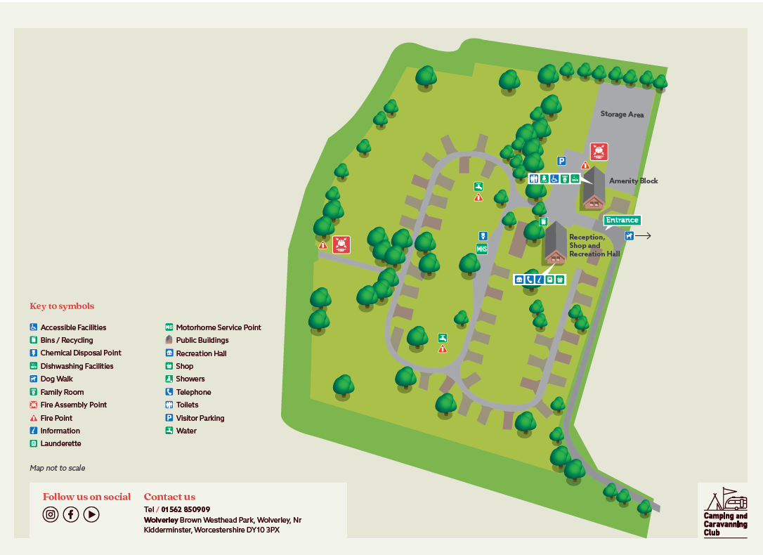 Wolverley Camping and Caravanning Club Site The Camping and