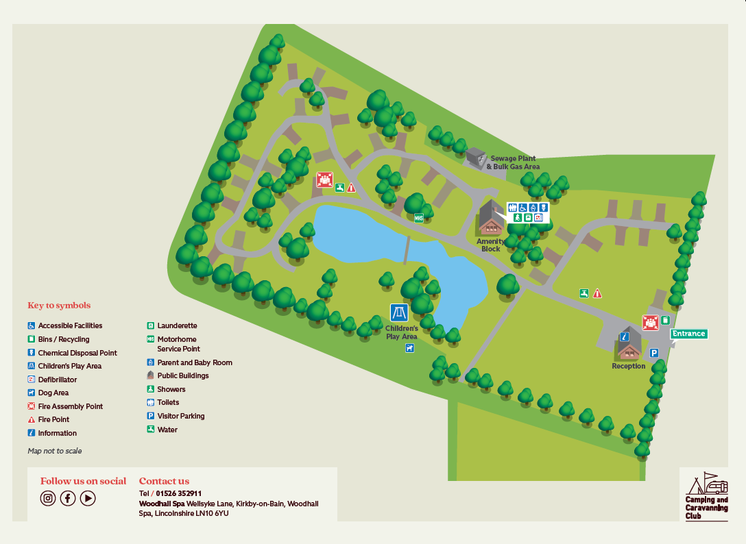 Woodhall Spa Camping and Caravanning Club Site The Camping and