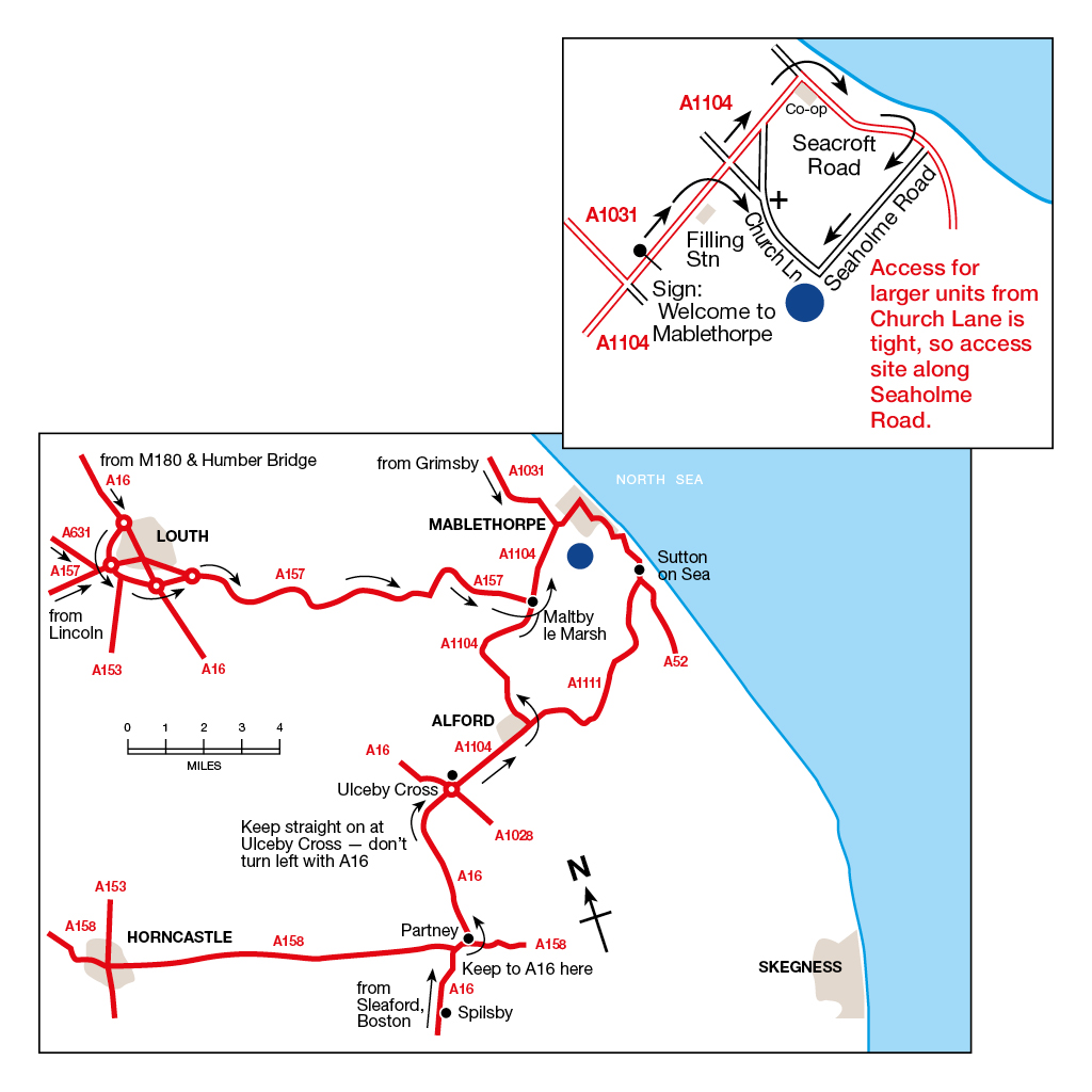 Mablethorpe Camping and Caravanning Club Site The Camping and