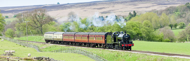 North York Moors steam train