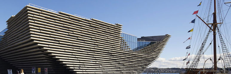 V and A museum of design in Dundee