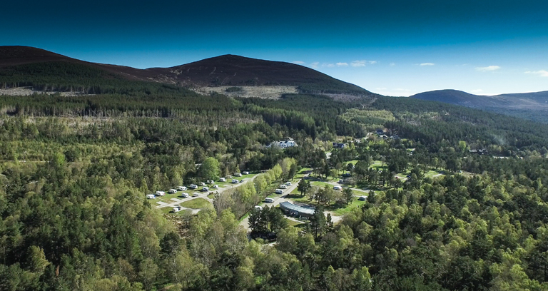 Glenmore Cairngorms Camping In The Forest Site The Camping And Caravanning Club