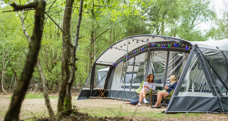 Setthorns New Forest Camping In The Forest Site The Camping And Caravanning Club