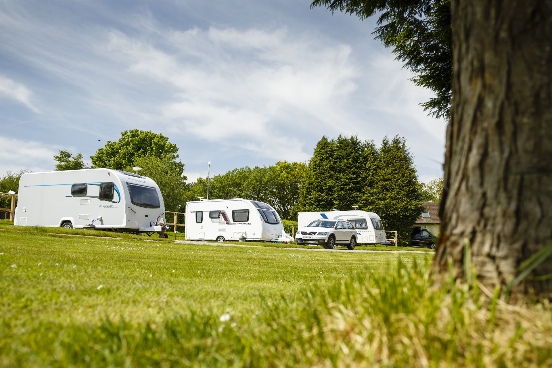 California Cross Camping and Caravanning Club Site The Camping and