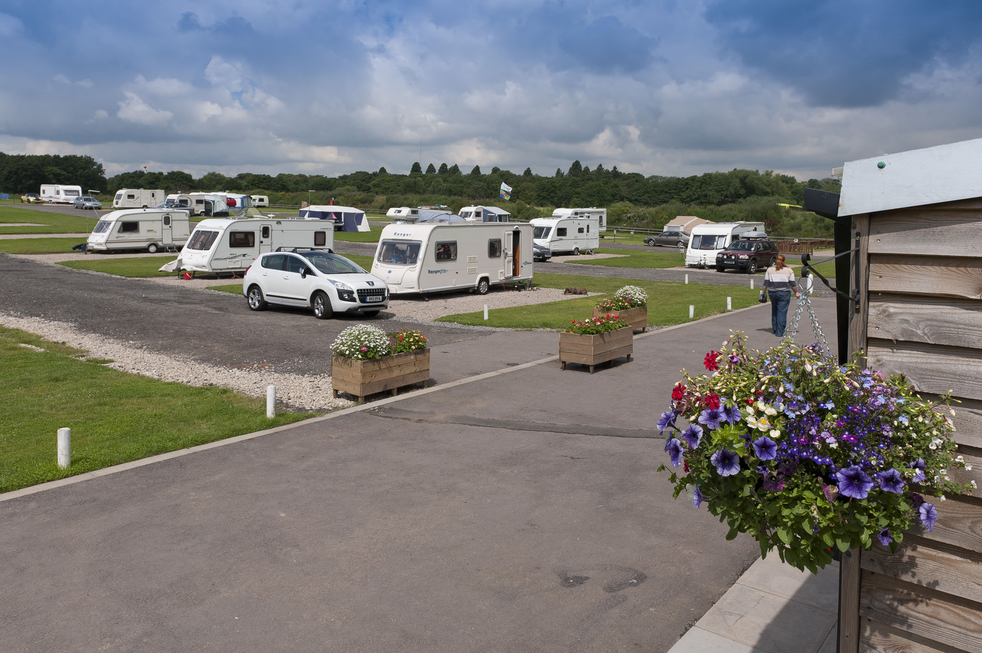 Drayton Manor Camping and Caravanning Club Site The
