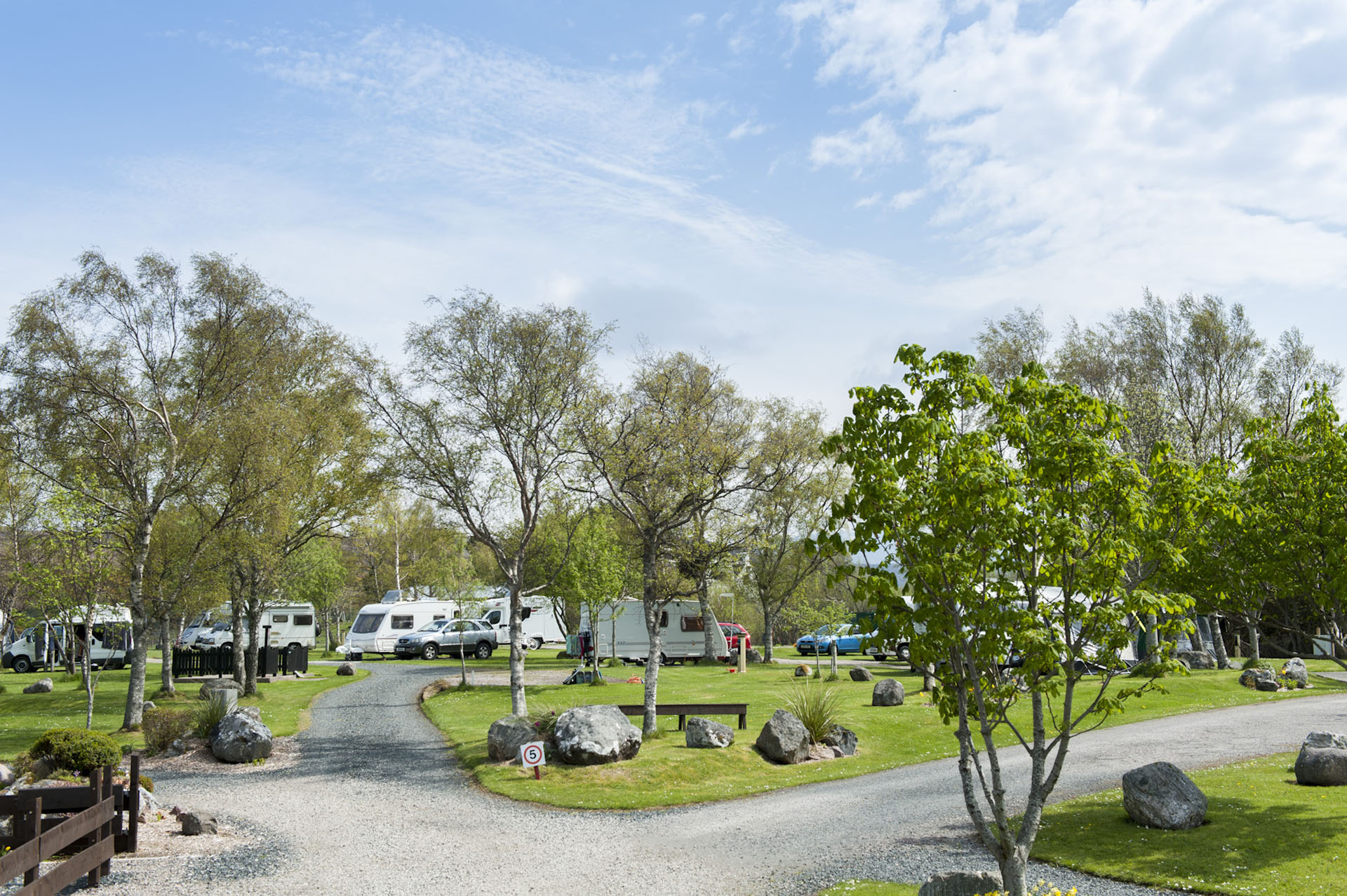 Inverewe Gardens Poolewe - Camping and Caravanning Club Site - The