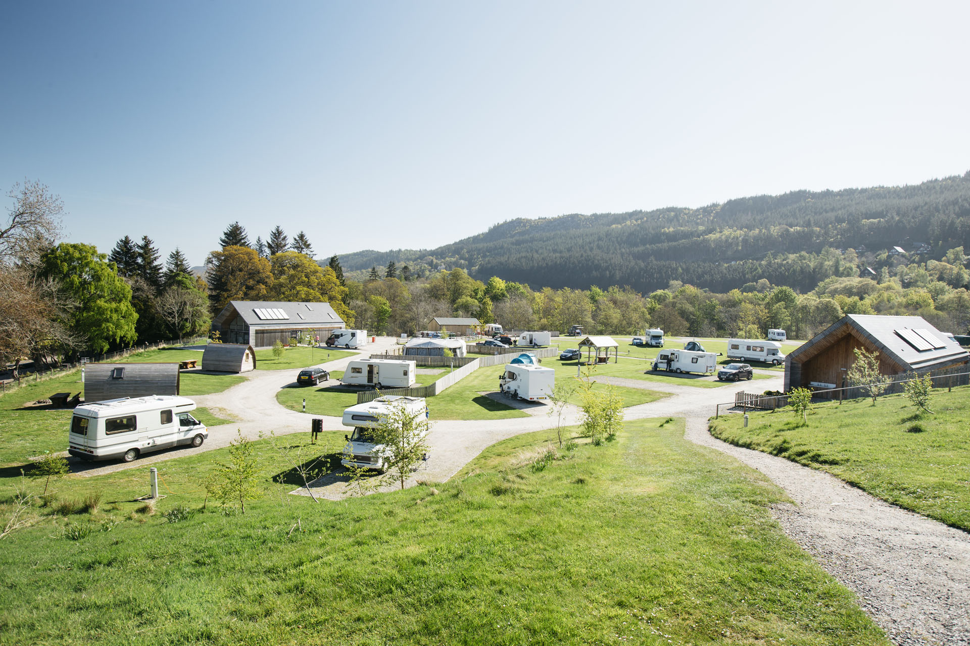 Loch Ness Shores Camping And Caravanning Club Site The Camping