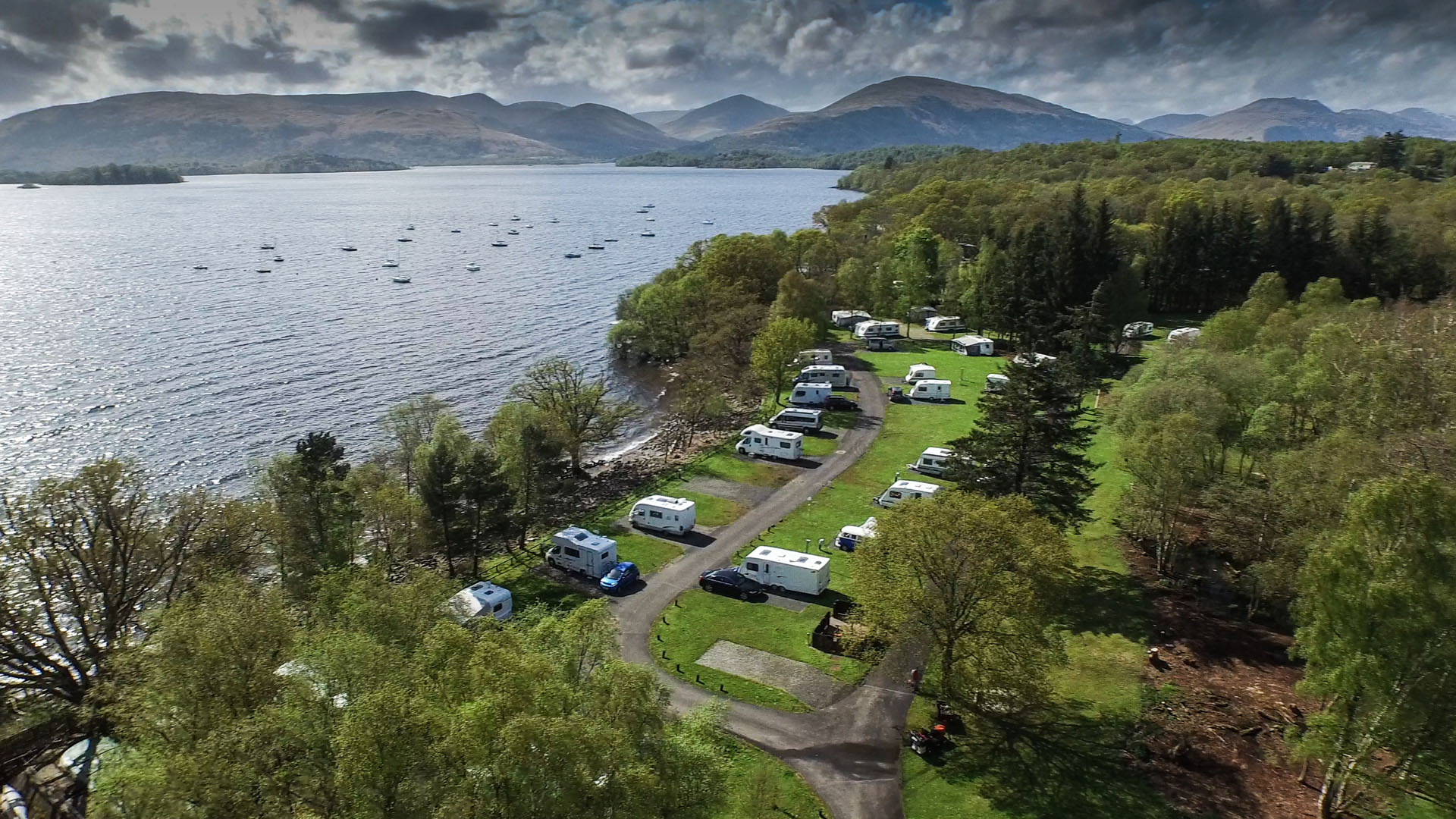 Milarrochy Bay Campsite Camping and Caravanning Club