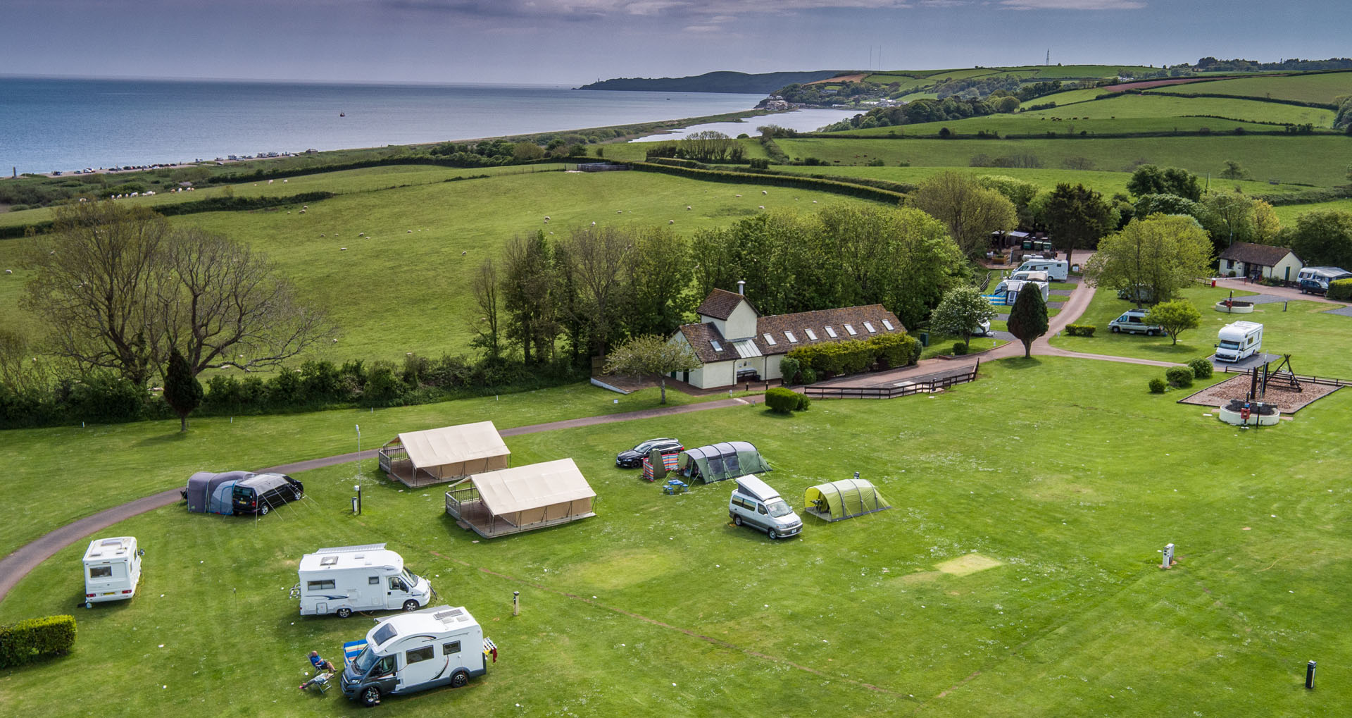 Slapton Sands Campsites - Camping and Caravanning Club Site - The