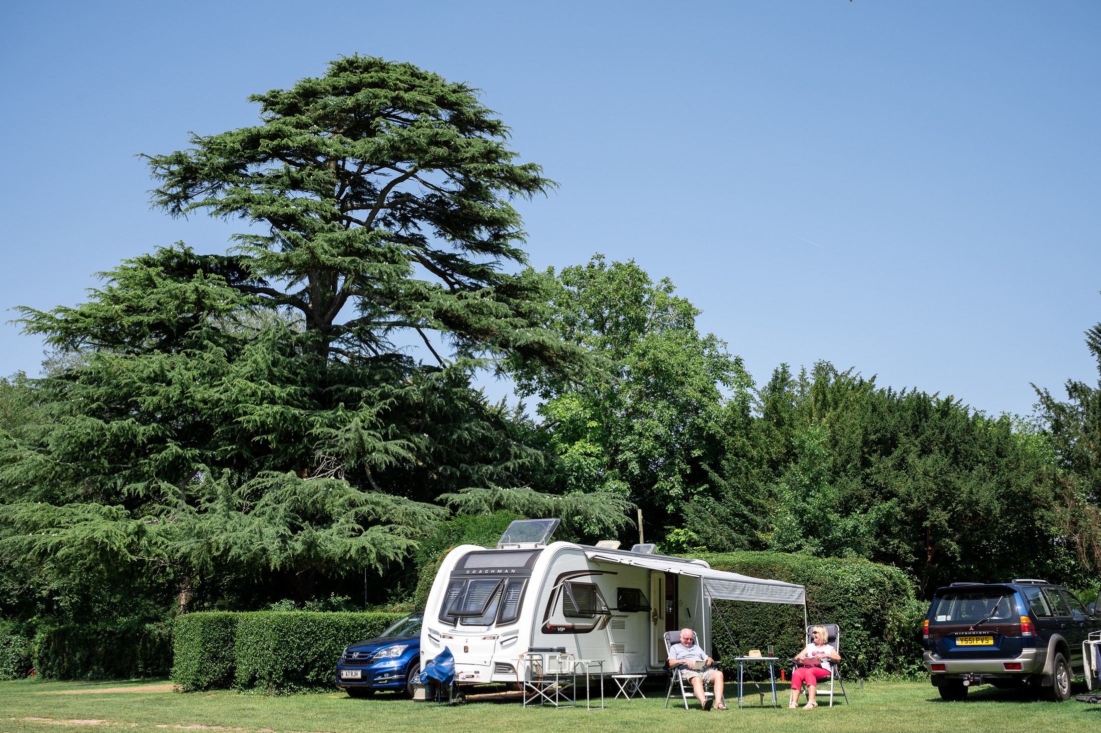 Slindon Camping and Caravanning Club Site The Camping and