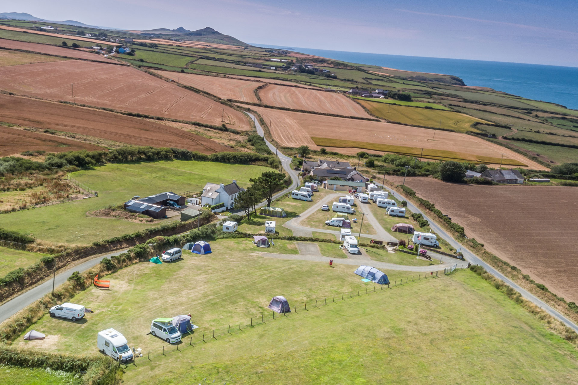St Davids Camping and Caravanning Club Site The Camping and