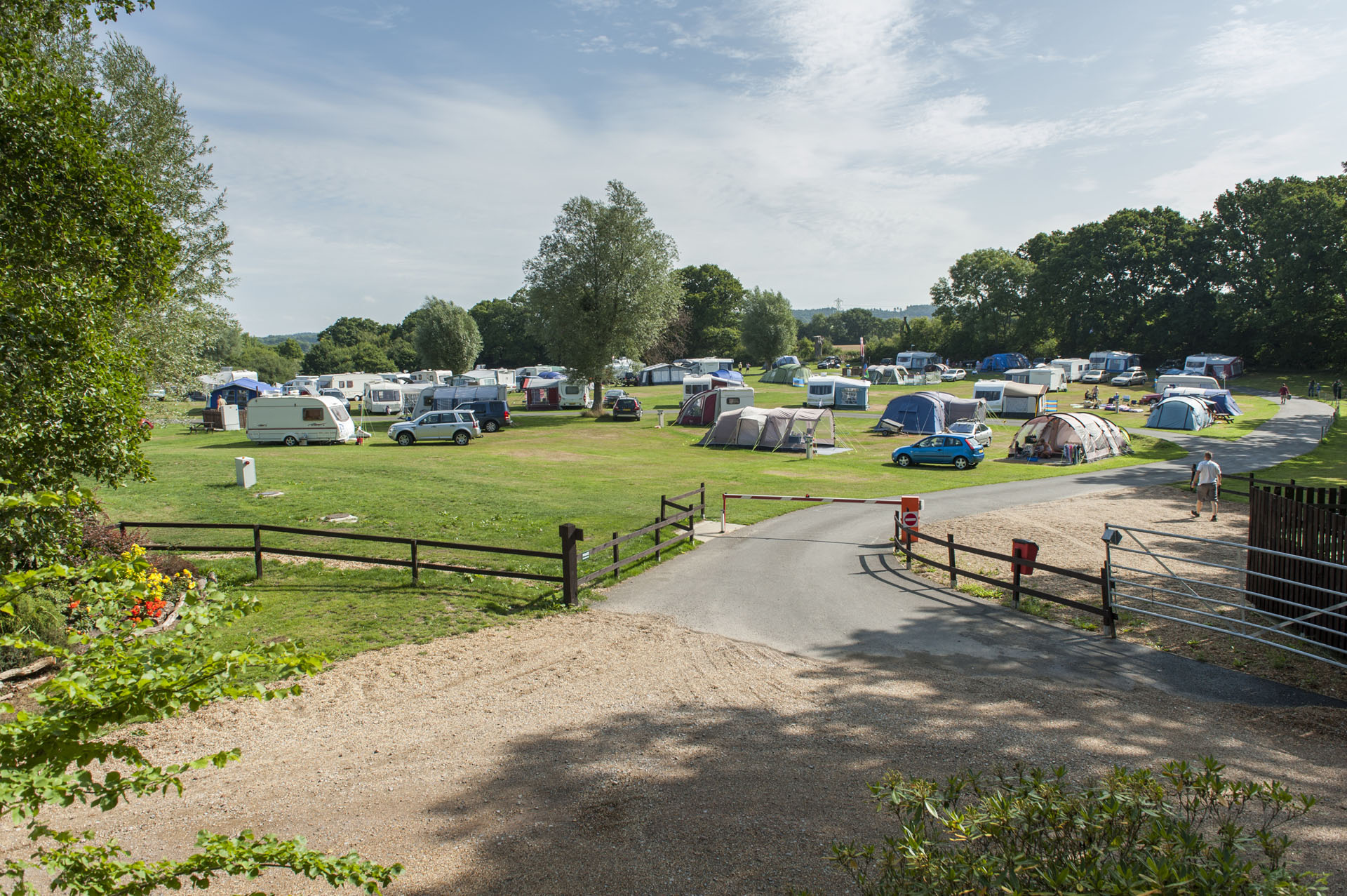 Verwood Camping and Caravanning Club Site The Camping and