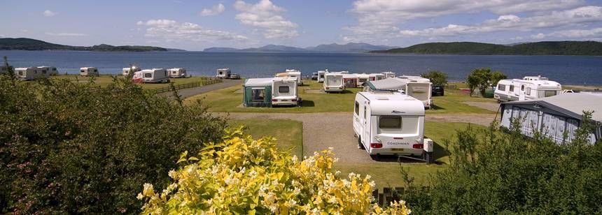 Oban - North Ledaig Caravan Club Site - The Camping and Caravanning Club