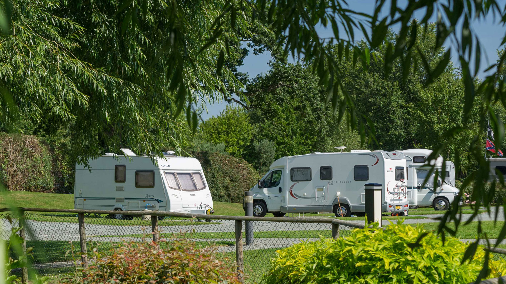 Shrewsbury - Oxon Hall Touring Park - The Camping and Caravanning Club