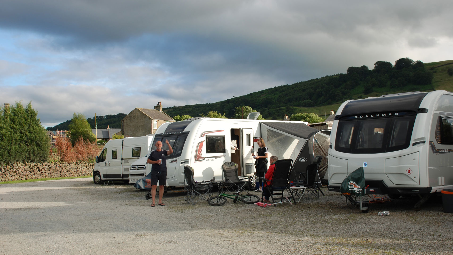 Skipton Riverside Caravan Site The Camping and Caravanning Club