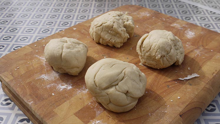 One ball of dough