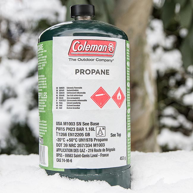 Propane cartridge