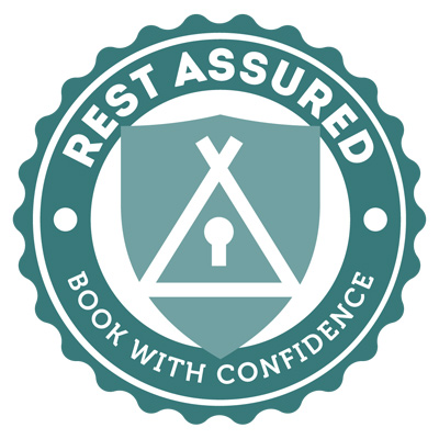Rest Assured logo