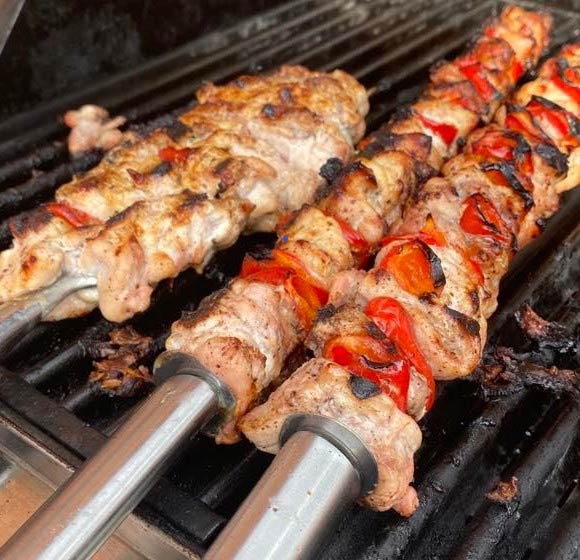 Chicken kebabs