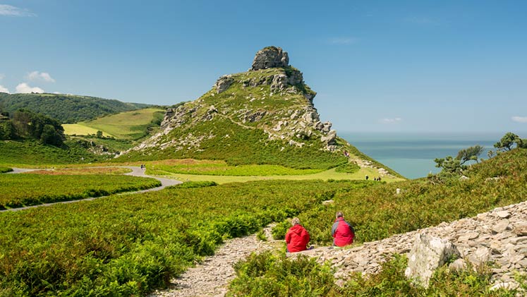 Valley of the Rocks Lynton Walk