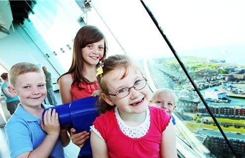 Lots of fun for the kids during the Easter holidays at Spinnaker Tower