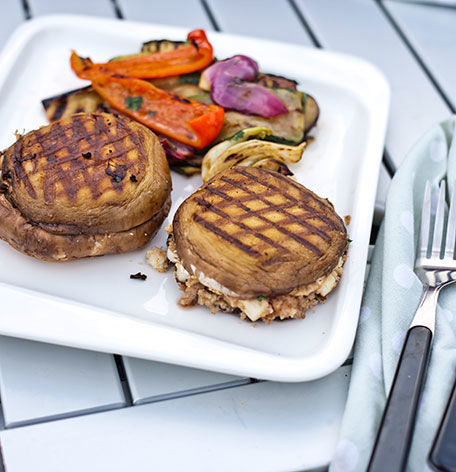 Mushroom burgers
