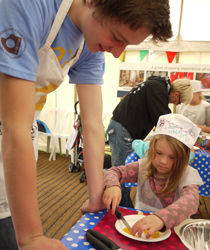 Children's cookery class