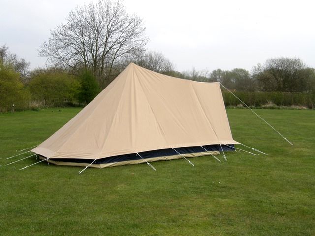 A modern cotton tent