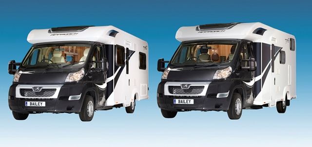Two motorhomes of similar size, but one has a MAM of 3,500kg requiring only a category B licence and the other a MAM of 3,850kg requiring a C1 licence 