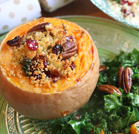 Stuffed Butternut Squash