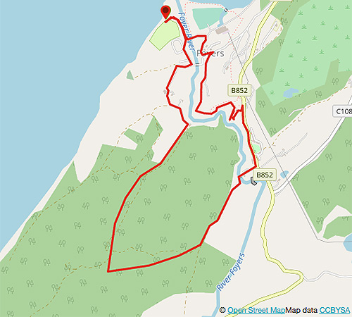 Loch Ness Shores Club Site To Falls Of Foyers Walk The Camping