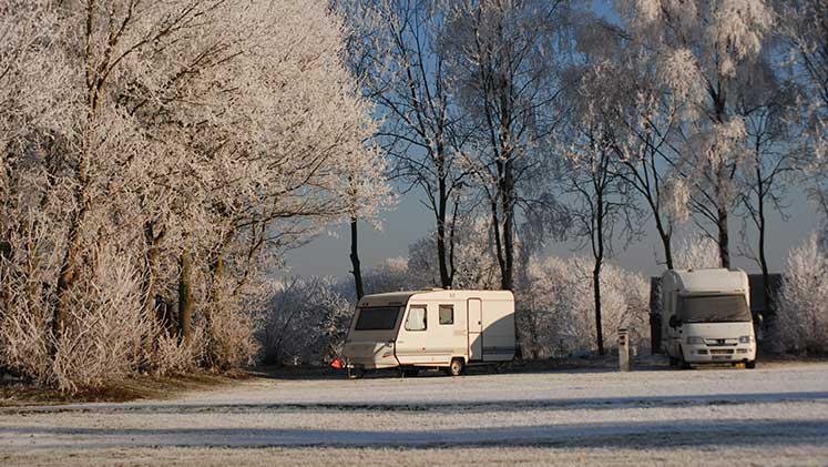 Winter camping